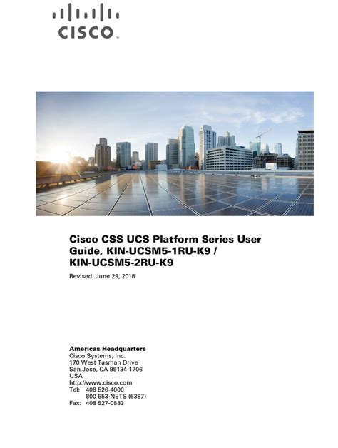 Cisco ucs configuration guide.  View and Download Cisco UCS Series user manual onlin...