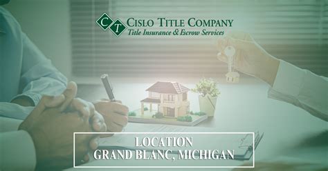 Cislo Title Company Company Profile Grand Blanc, MI