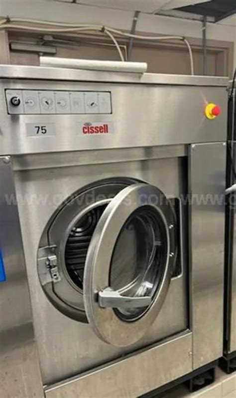 Cissell 75 CHF075ANHQ10U02 Electric Washer - govdeals.com