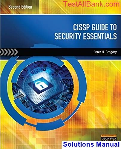 Cissp guide to security essentials 2nd edition. - Manuale di laboratorio stephanie dillon risponde.