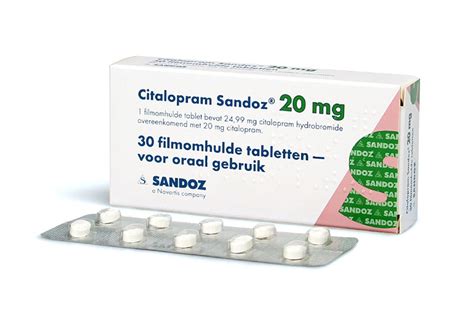 Citalopram Pch Tablet Omhuld 10mg - eFarma