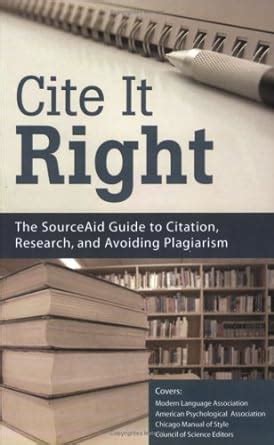 Cite it right the sourceaid guide to citation research and avoiding plagiarism. - 6 plus 1 transmission repair manual.