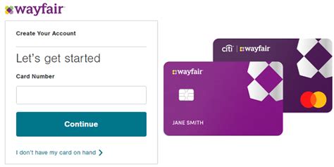 Citi wayfair credit card login. By enrolling in or editing Alerts, you can subscribe to daily, weekly, or monthly account update notifications such as account balance, payment due, and payment posted, via SMS text messaging. Alerts will come from Wayfair Credit Card Credit Card Alerts, and you can text STOP to 21230 to stop Alerts, or text HELP to 21230 to receive help. 