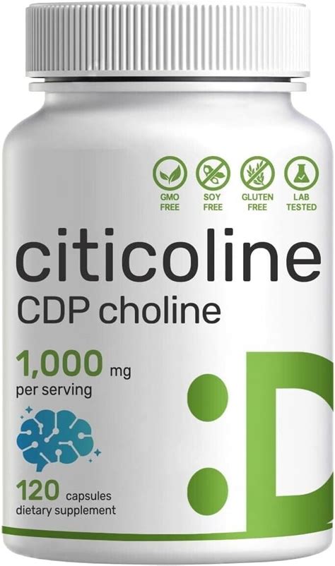 Citicoline CDP Choline - Supports Brain Function - The …