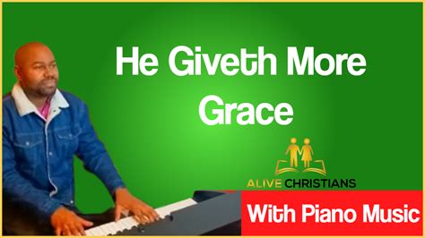 Cities Church Music - He Giveth More Grace Lyrics Lyrics.com