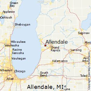 Cities Near Me - Allendale, Michigan Travelmath