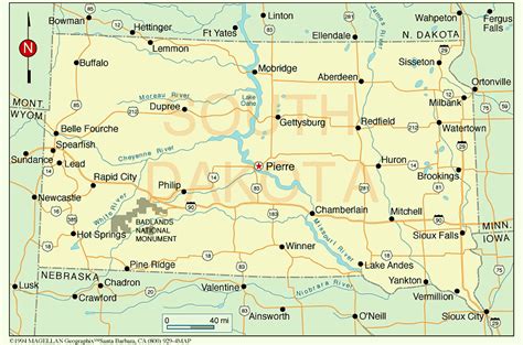 Cities Near Me - Lincoln County, South Dakota Travelmath