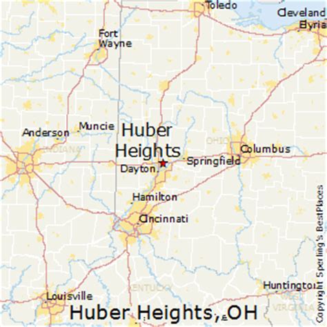 Cities Nearby Huber Heights, Ohio, United States