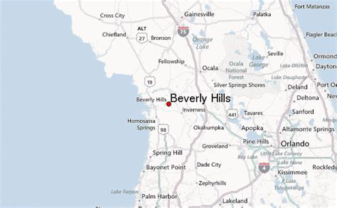 Cities near Beverly Hills (Florida)