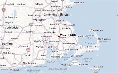 Cities near Raynham