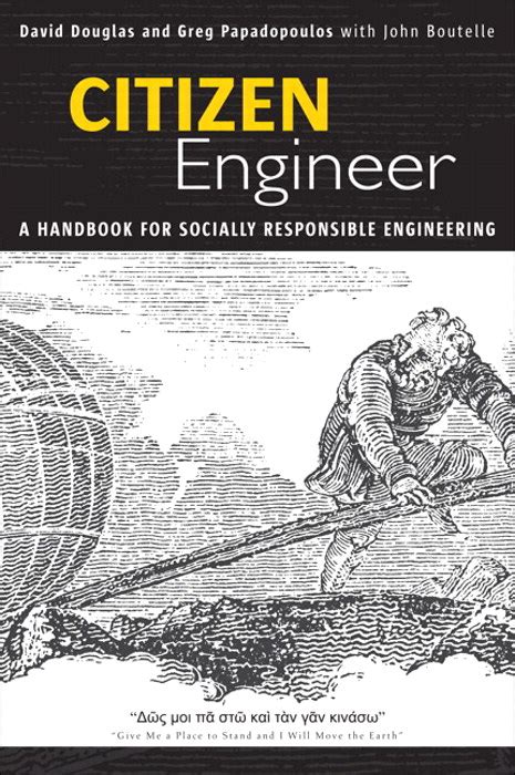 Citizen engineer a handbook for socially responsible engineering. - Handbook of self assembled semiconductor nanostructures for novel devices in.
