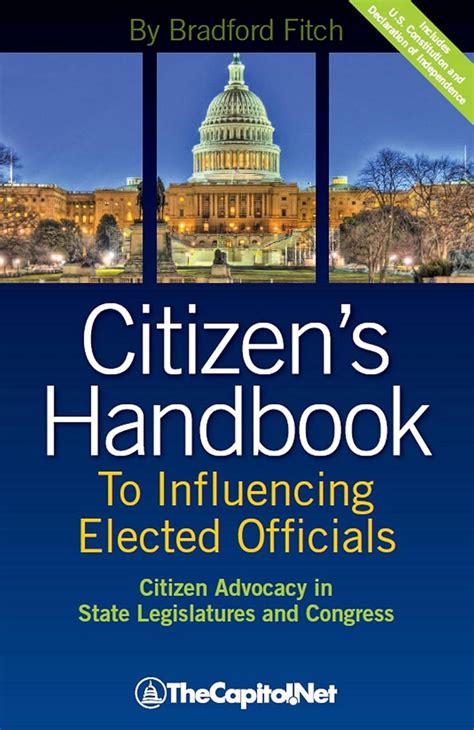 Citizen s handbook to influencing elected officials citizen advocacy in. - The solid life of sugar water.