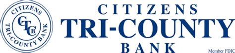 Citizens tricounty bank. Citizens Tri-County Bank offers a wide selection of account options. To find out if Citizens Tri-County Bank is right for you, continue reading the review below. Since Citizens Tri-County Bank is a local bank, you might have to call them or visit your local branch to discuss further details about account options. 