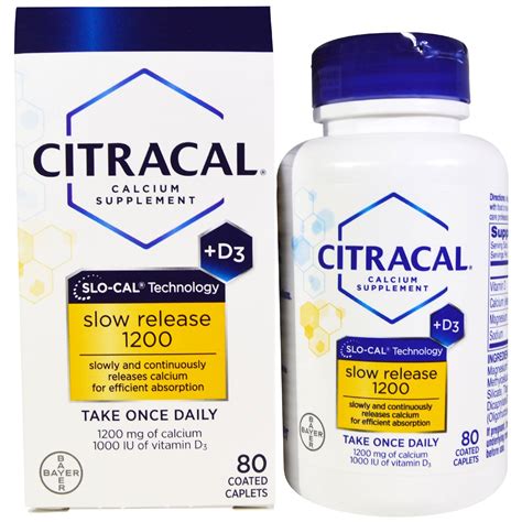 Citracal Slow Release 1200 Side Effects - SLOWSB