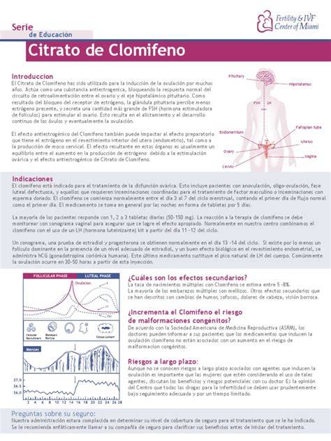Citrato de clomifeno dosis.  Conozca sus usos, dosis y efectos secundarios.  Conta...