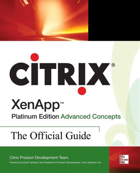 Citrix xenapp platinum edition advanced concepts the official guide. - Schweine ein leitfaden für die verwaltung.