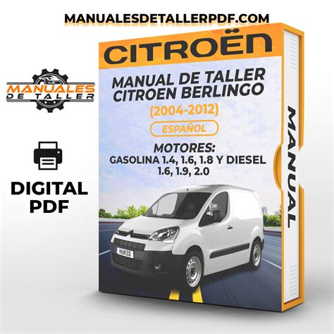 Citroen berlingo manual de taller espanol. - Manual de taller honda cb 250 two fifty.