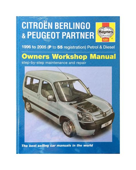 Citroen berlingo refer to service manual. - Water treatment plant operation volume 1 a field study training manual.