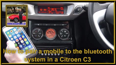 Citroen C3 Picasso Bluetooth stereo AUX USB radio, Display Screen,  Microphone