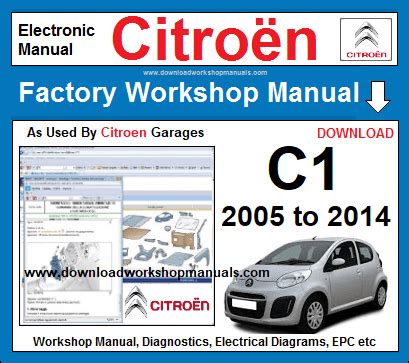 Citroen c1 2005 2014 service repair manual workshop. - Dnd monster manual 35 art gallery.