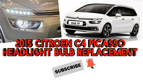 Citroen c4 picasso headlamp removal. 9K subscribers Subscribe 2.  Open the b...