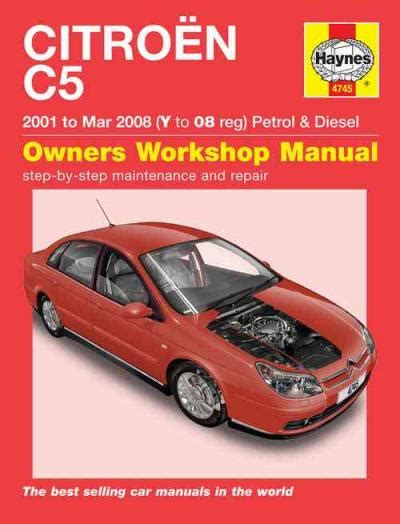 Citroen c5 diesel auto haynes workshop manual. - Regulación de los servicios de taxi y remis.