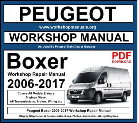 Citroen relay peugeot boxer pfd workshop manual. - Pressure cooker canners instructions manual recipe book.
