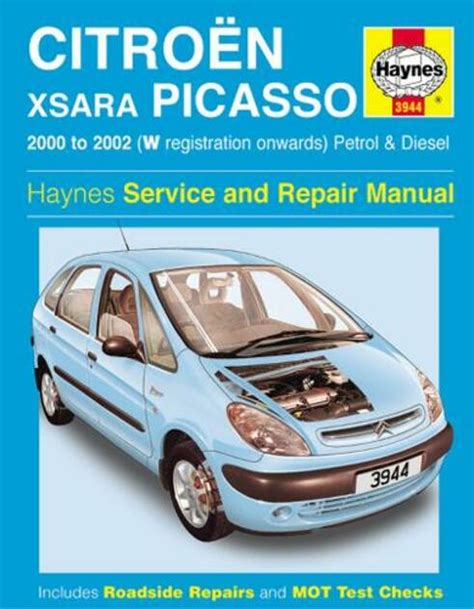 Citroen xsara picasso owners workshop manual. - Vihtavuori ricarica polvere 4 ° manuale.
