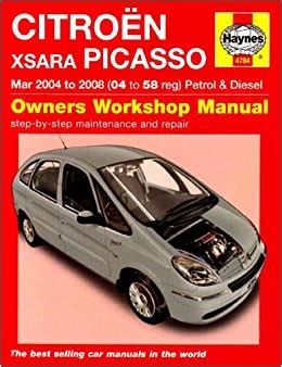 Citroen zara picasso owners manual oo. - Chrysler grand voyager 28 crd service manual.