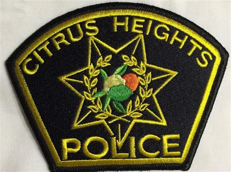 Citrus Heights police patch eBay