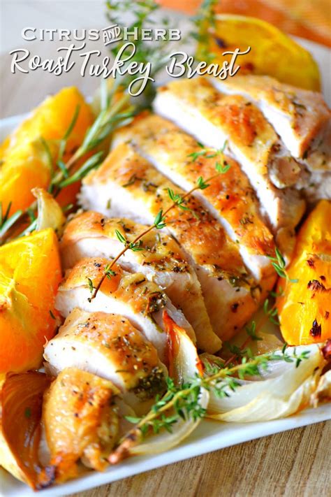 Citrus Herb Roast Turkey Breast - Mom On Timeout