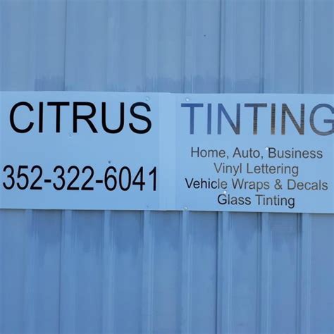 Citrus Tinting Facebook