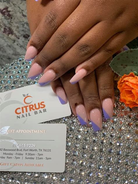 Citrus nail bar. Citrus Nail Bar. 40. Waxing. Nail Salons. Eyelash Service. Far North. This is a placeholder. “One of the most phenomenal pedicure experiences I've ever had! Staff was extremely friendly, treatment was phenomenal, and drinks were included. 