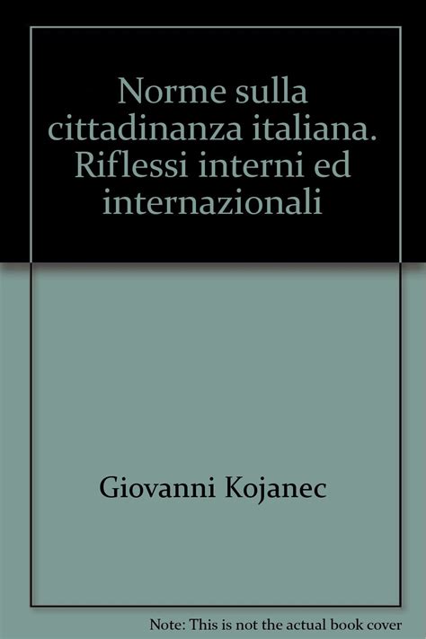 Cittadinanza italiana nei suoi riflessi interni ed internazionali. - Dirigir en el filo de la navaja.