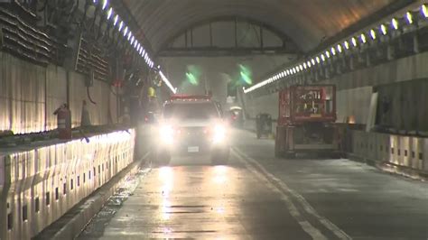 City, state leaders tour Sumner Tunnel ahead of scheduled reopening