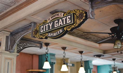 City Gate Spirits Visit St. Augustine