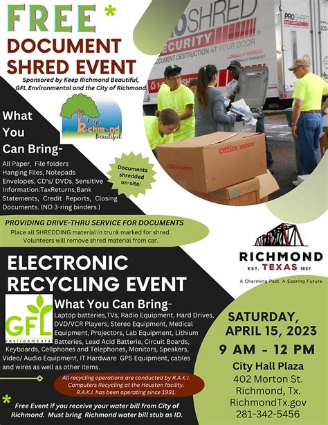 City co-hosting electronics recycling event with Arnold firm