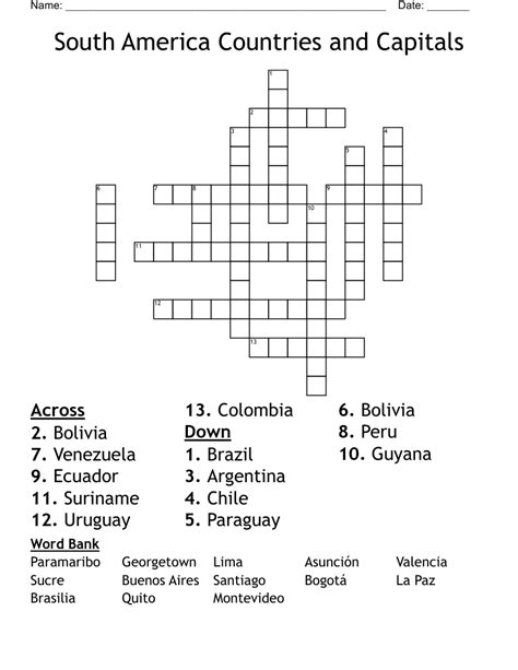 City in bolivia crossword clue. Things To Know About City in bolivia crossword clue. 