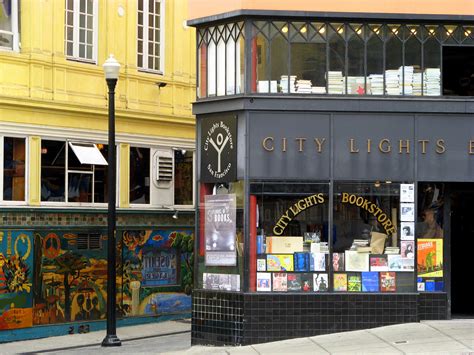 City lights bookstore. Bookstore in San Francisco, CA 