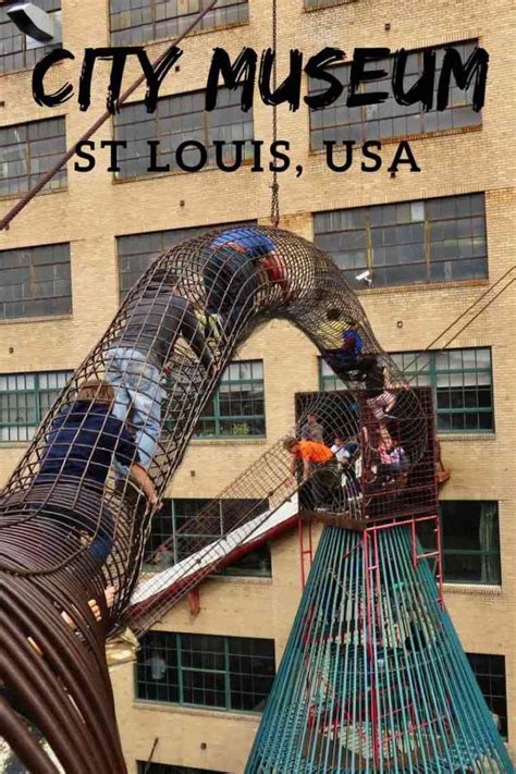 City museum missouri. On March 14, which is also known as St. Louis Day, the City Museum is inviting the public to break the world record of “Most People Wearing Underwear on Their Heads,” according to a release ... 