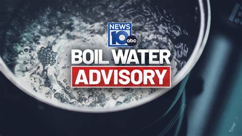 City of Amsterdam issues boil water advisory