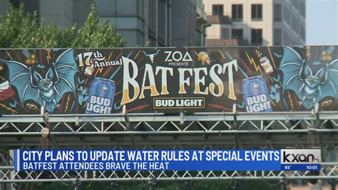 City of Austin considers new water rules for special events