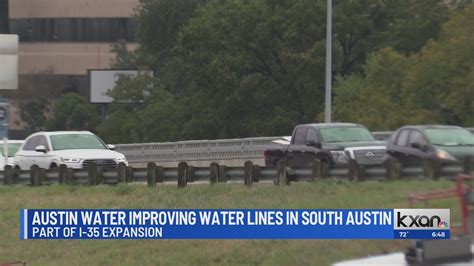 City of Austin looks to update water lines during I-35 expansion
