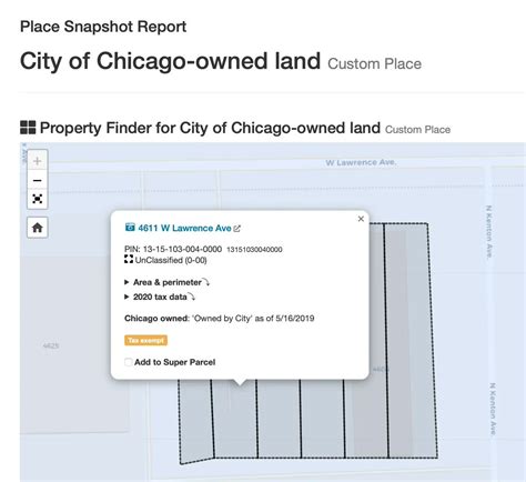 City of Chicago :: City-Owned Land Inventory City-Owned Land Inventory