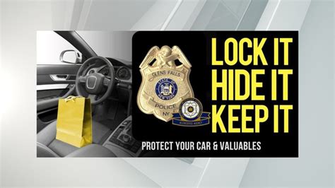 City of Glens Falls Police: Lock your car at night