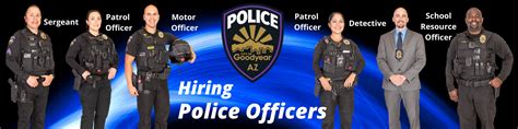 City of Goodyear, Arizona Police Recruit Job in Goodyear, AZ