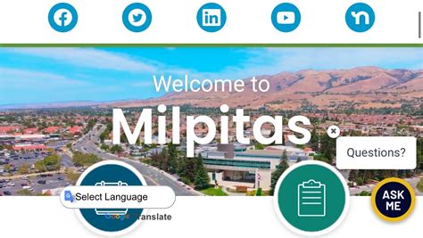 City of Milpitas launches new website