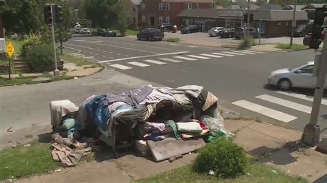 City of St. Louis yet to take action on makeshift homeless encampments