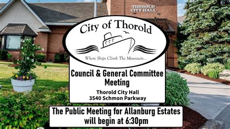 City of Thorold - At its Council Meeting of December 7,.