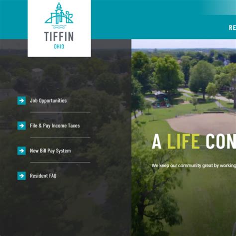 City of Tiffin launches new website